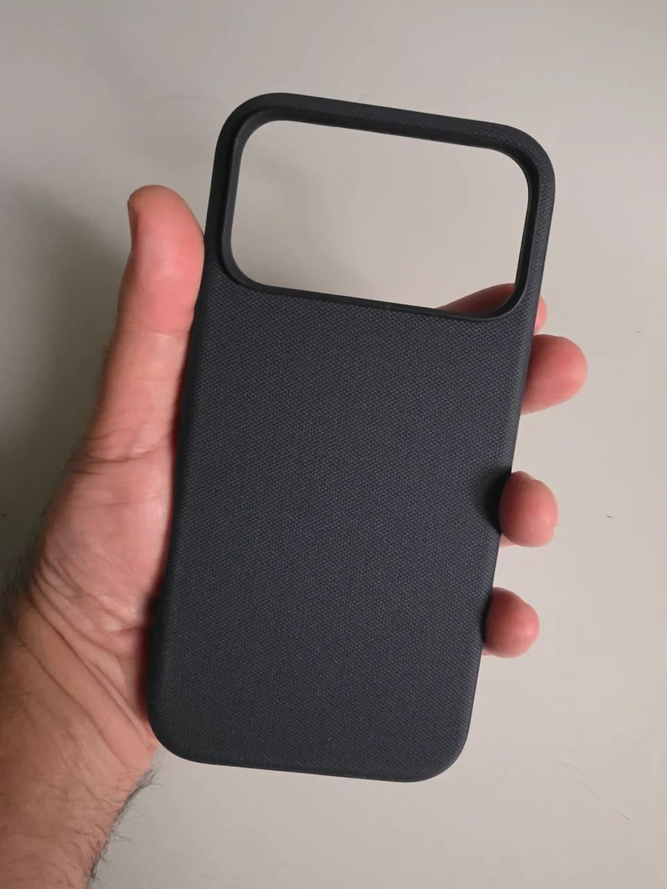 Capa Gshield iPhone 17 pro max ou 18 pro max de Tecido Woov Azul - Foto 5