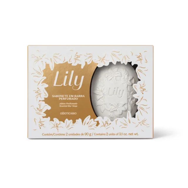 Sabonete Lily Kit Presente 2und x  90g