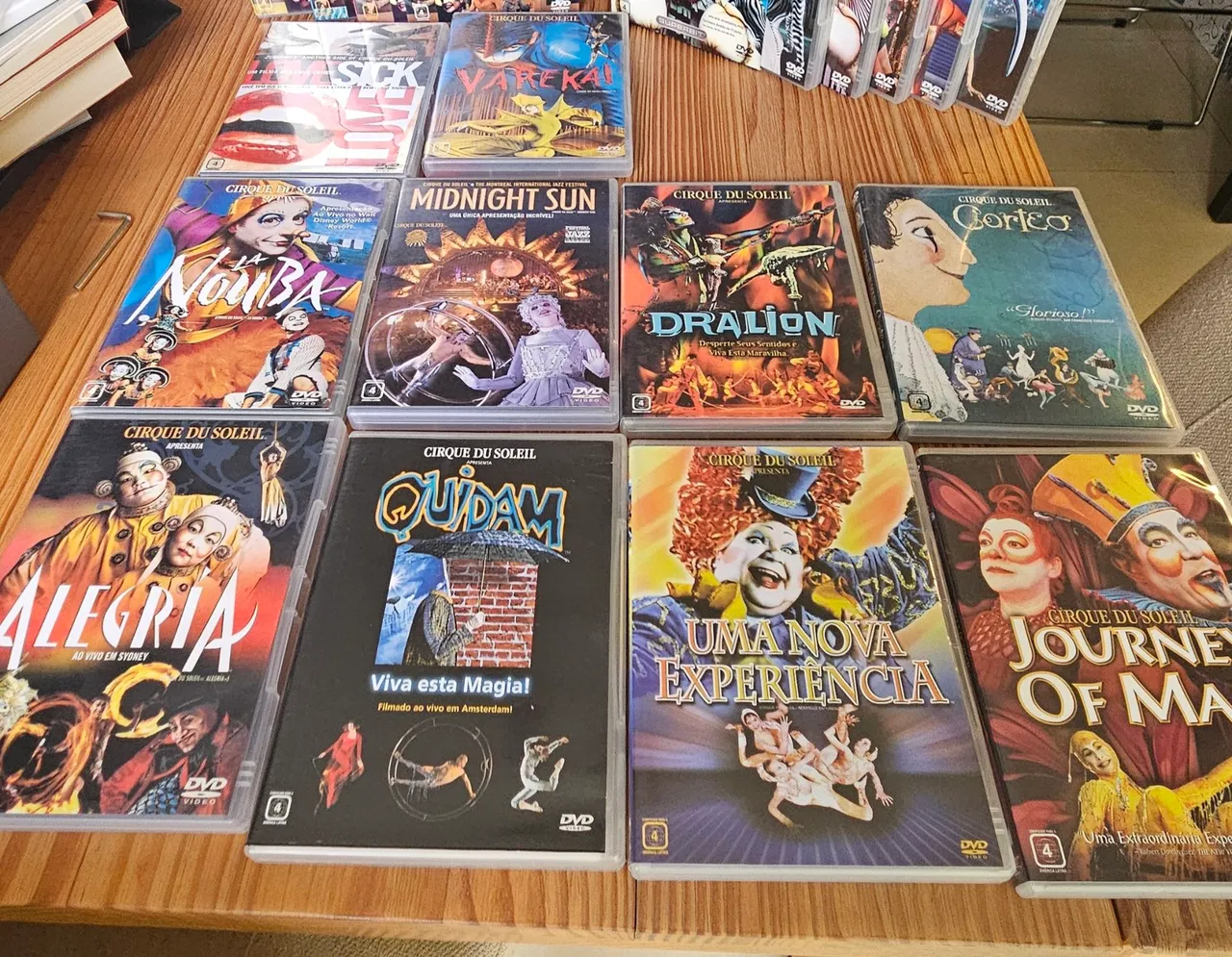 Lote 7 filmes dvd originais pedido Melissa - CDs, DVDs etc