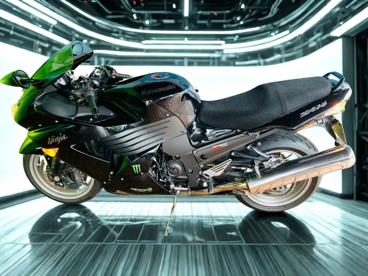 Motos Kawasaki ZX-14/ZX 2010 no Brasil