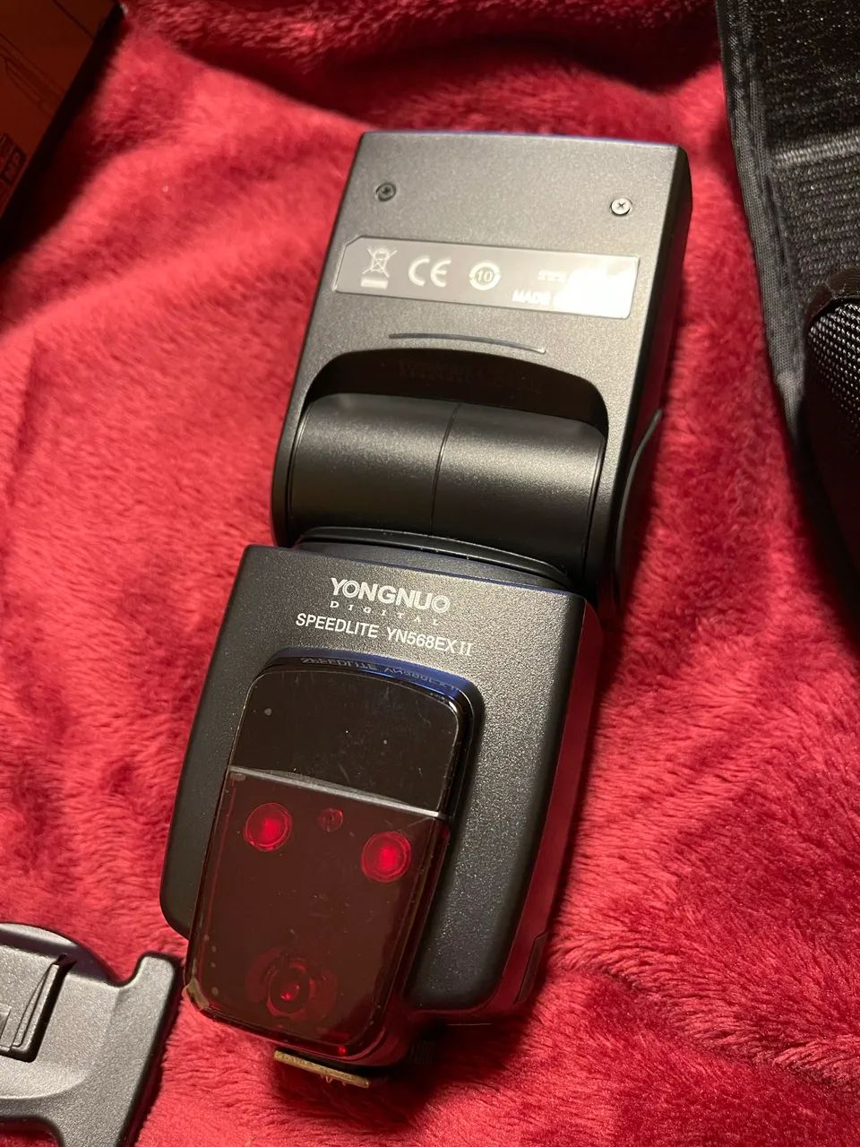 Flash Yongnuo Speedlite p/ Câmera Canon TTL - YN568EX II - Foto 4