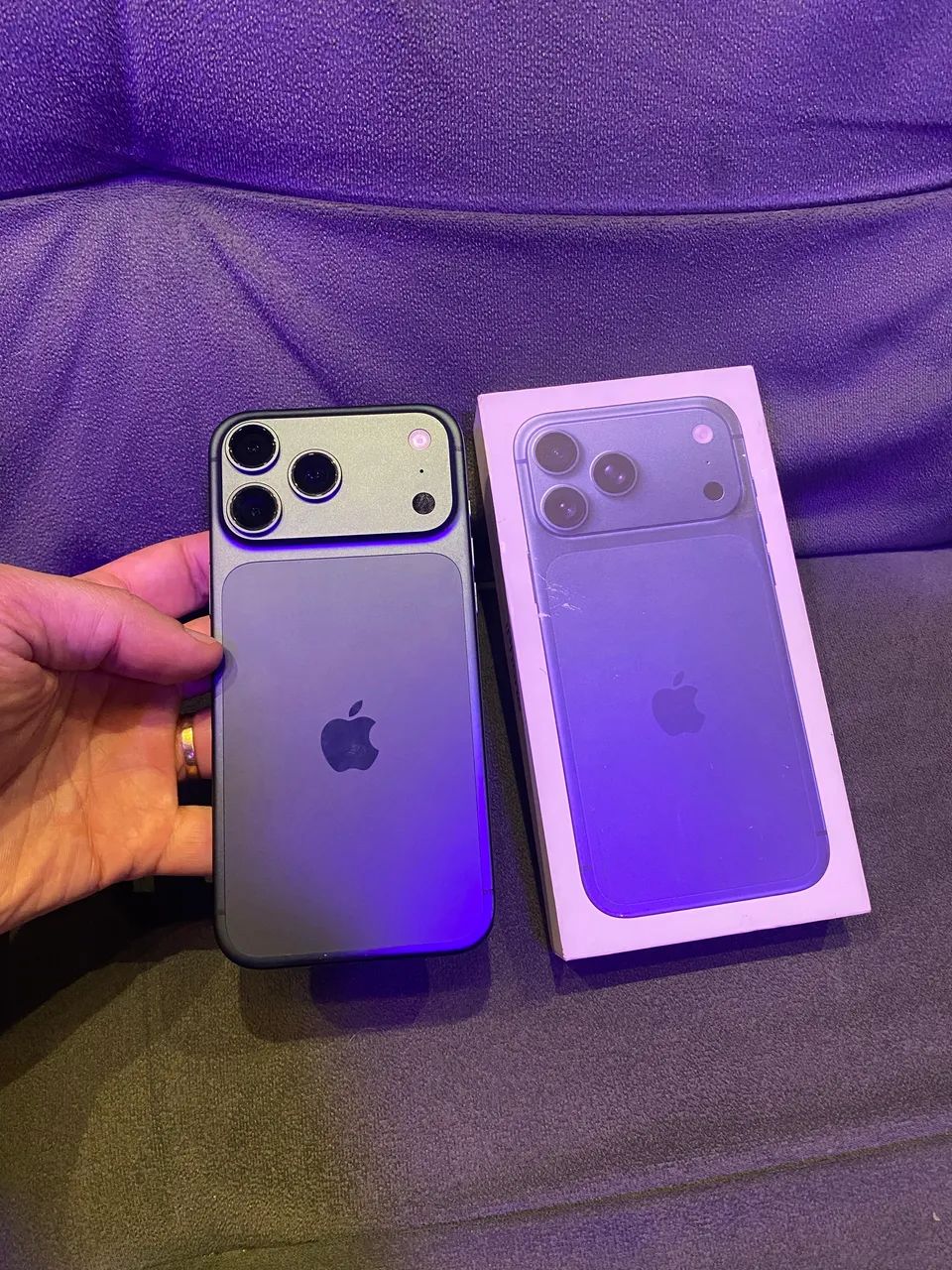 Apple iPhone 17Pro Max 1TB ディープパープル Iphone 17 pro max 1tb - Celulares e Smartphones - Campo Grande