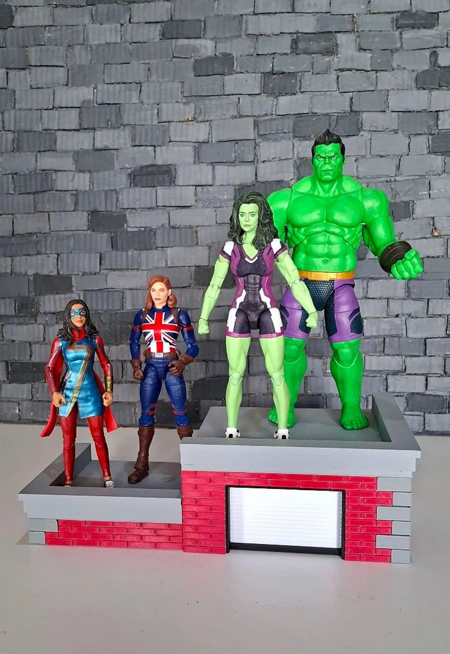 Marvel Legends Diorama Predio parte Média e Pequena - Foto 5