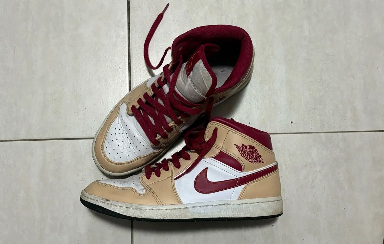 Air jordan 1 light curry tamanho 42 - Foto 2