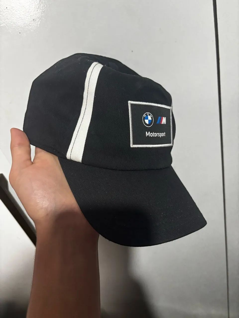 Boné bmw plaquinha original raro