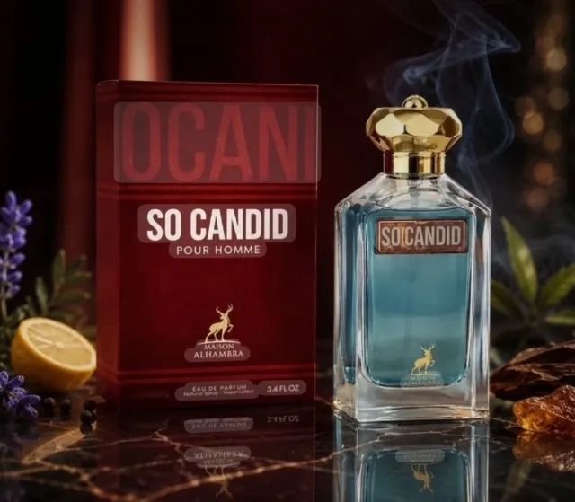 PERFUME ÁRABE SO CANDID POUR HOME