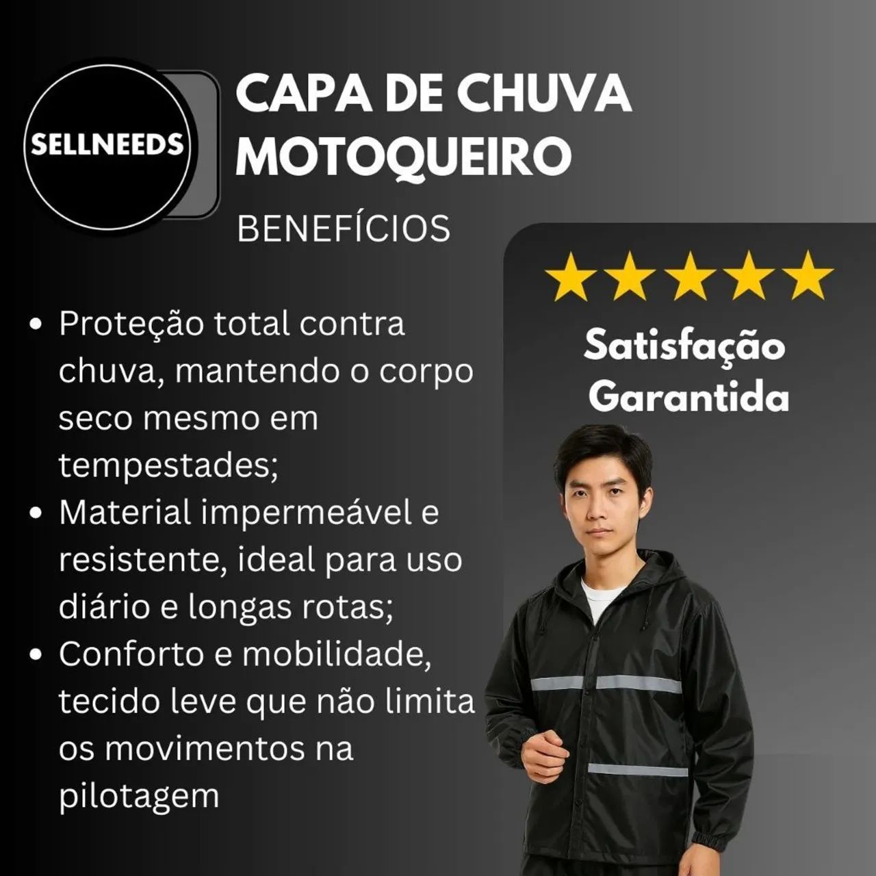 Capa de Chuva - Foto 5