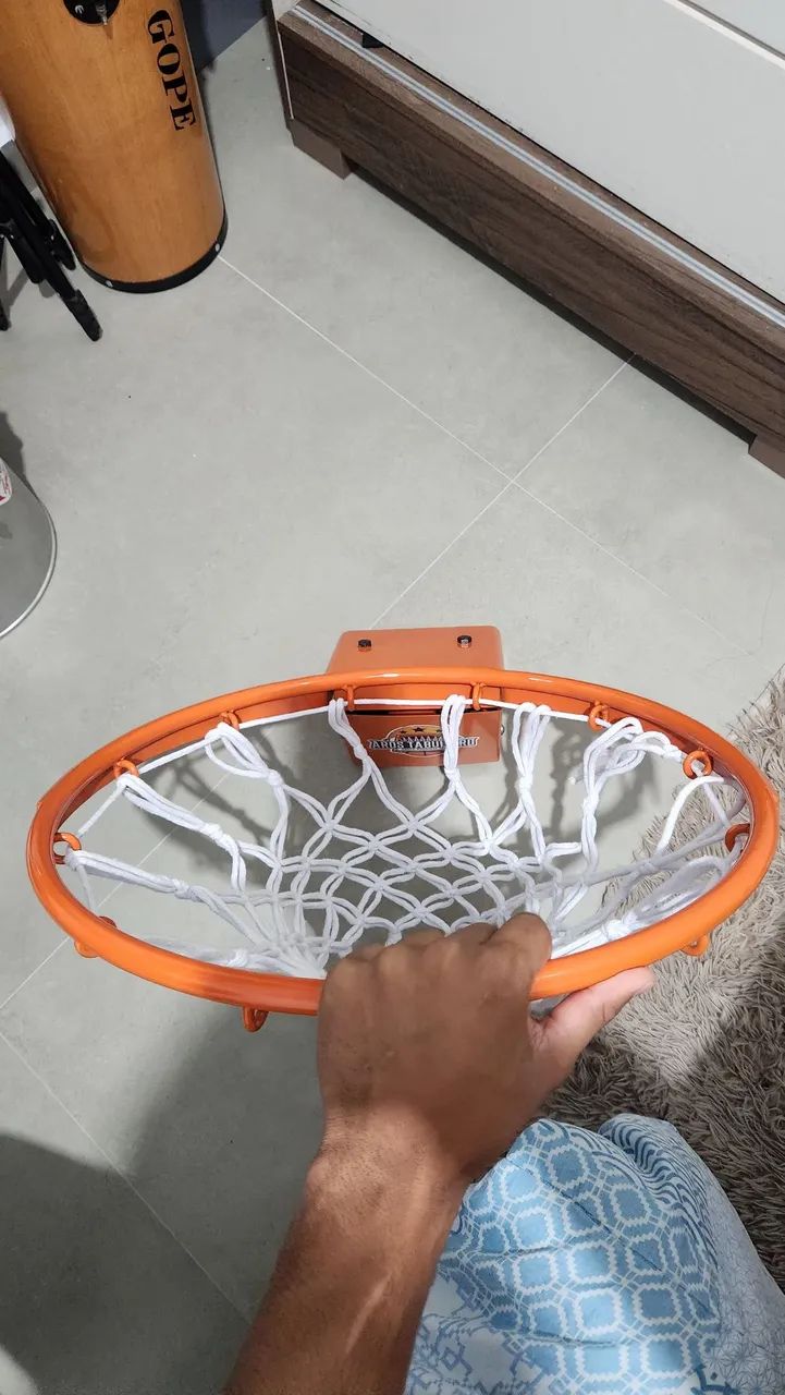 Aro Com Mola Basquete - Foto 3