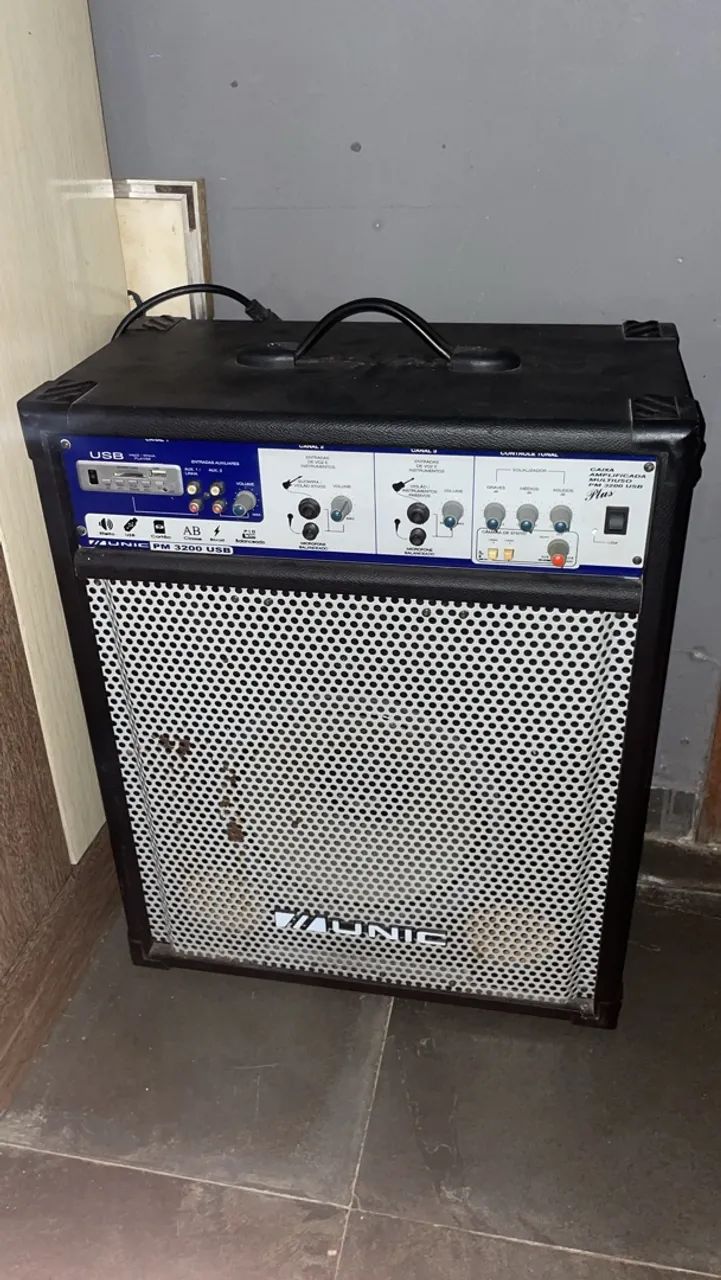 Caixa Amplificada PM Unic 3200