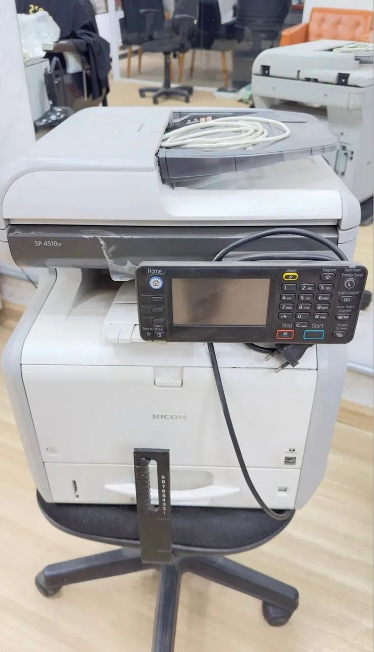 IMPRESSORA MULTIFUNCIONAL LASER SP4510 SF - Foto 4