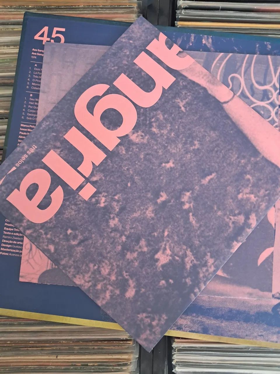 Vinil LP Ave Sangria TS Mídia laranja - Foto 4