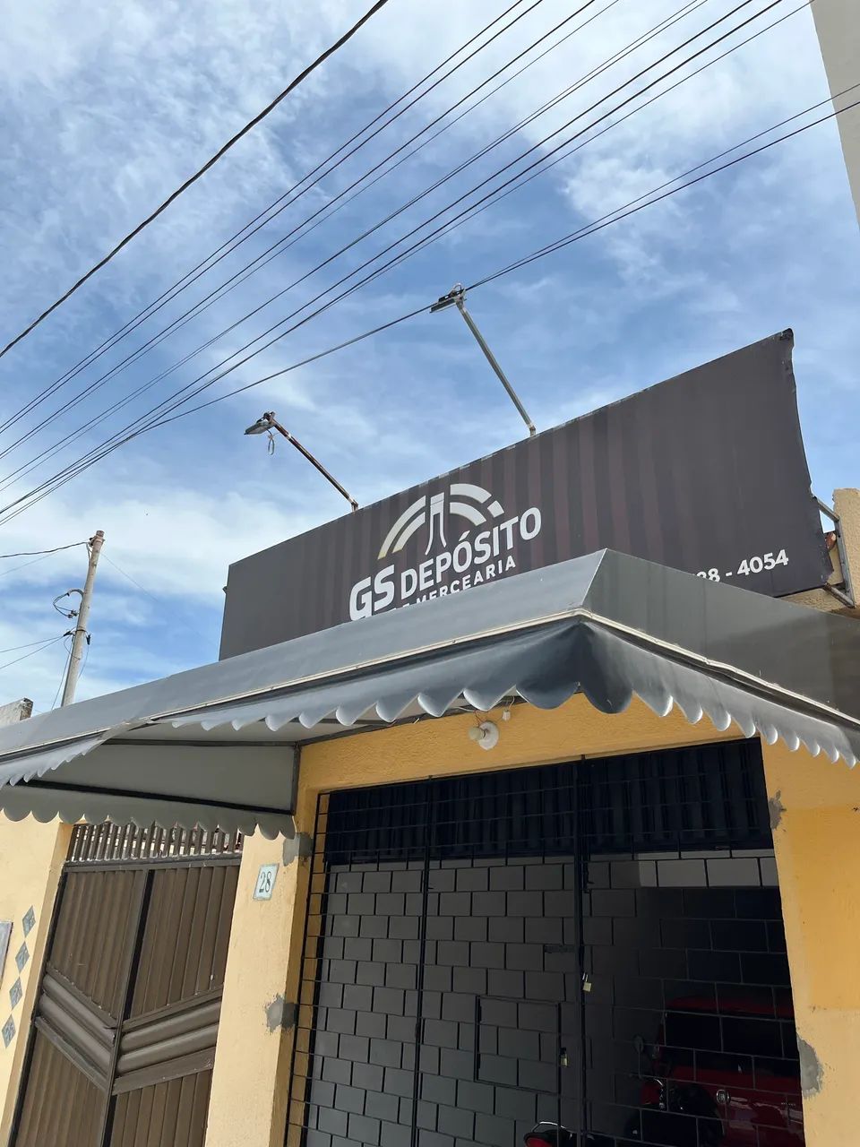 Toldo para comércio 