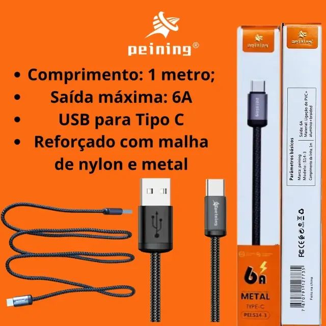 Cabo USB Samsung Carregadores para celular  - Foto 3