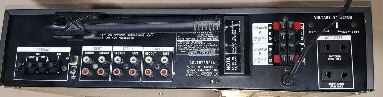 receiver sony str vx30bs - Foto 3