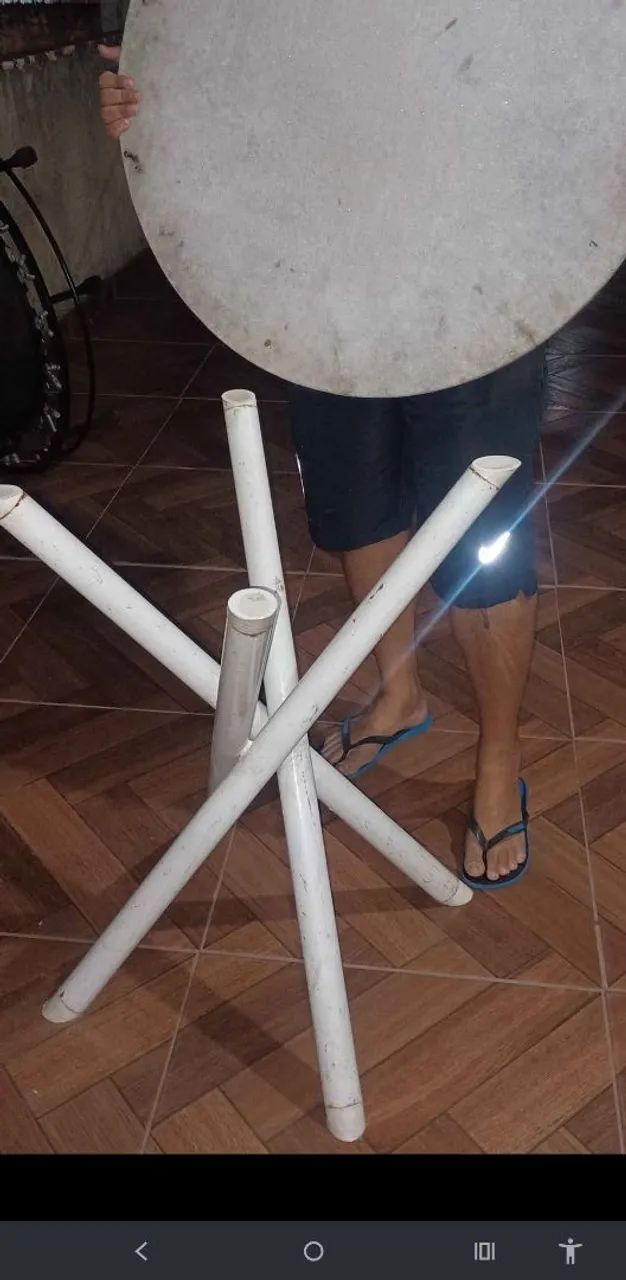 Mesa de mármore removível  - Foto 2