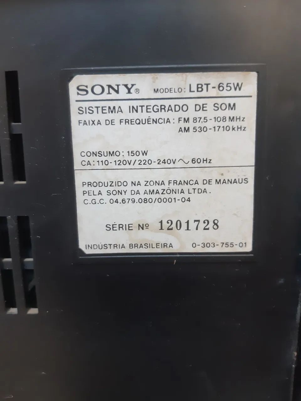 SONY LBT-65W -central  - Foto 4