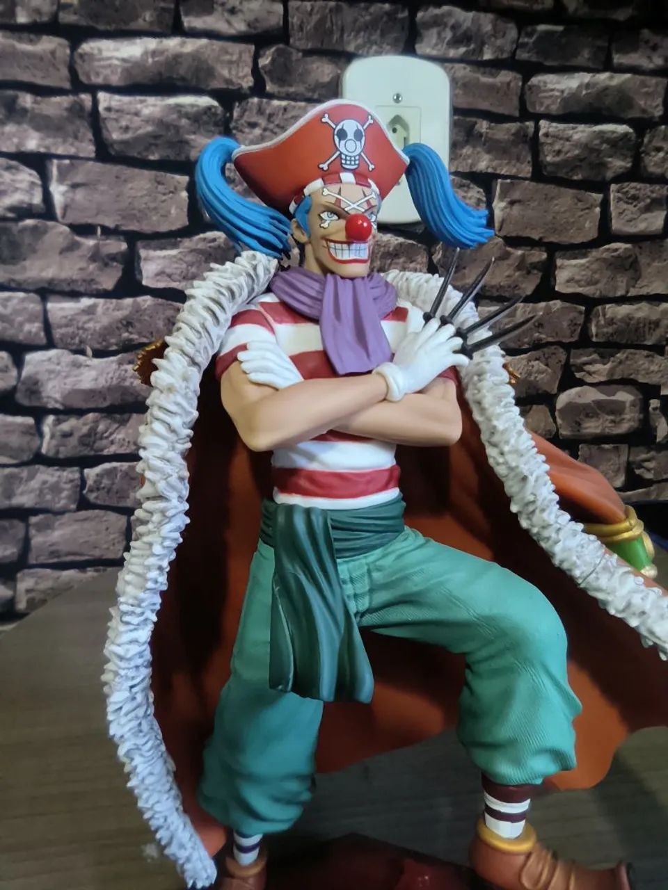 Action Figur Palhaço Buggy One Piece - Edição Limitada 26 Cm - Foto 2