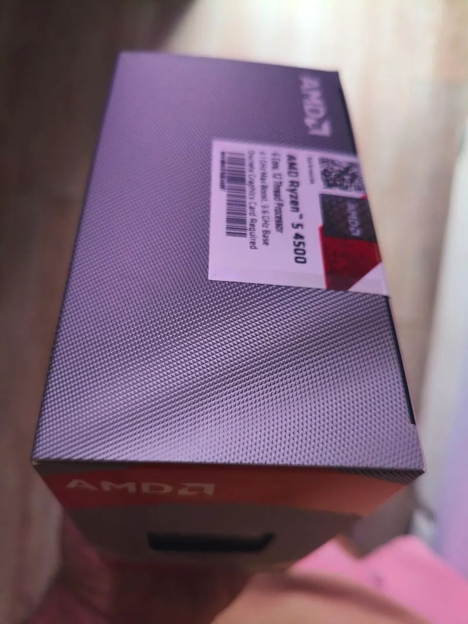 Processador Ryzen 5 4500 novo lacrado  - Foto 2