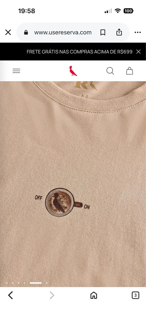 Camiseta RESERVA  - Foto 5
