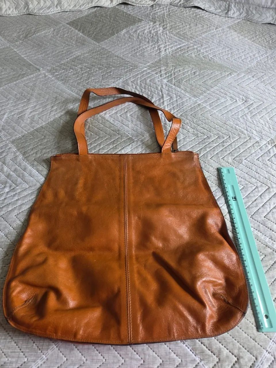 Bolsa feminina na cor caramelo - Foto 4