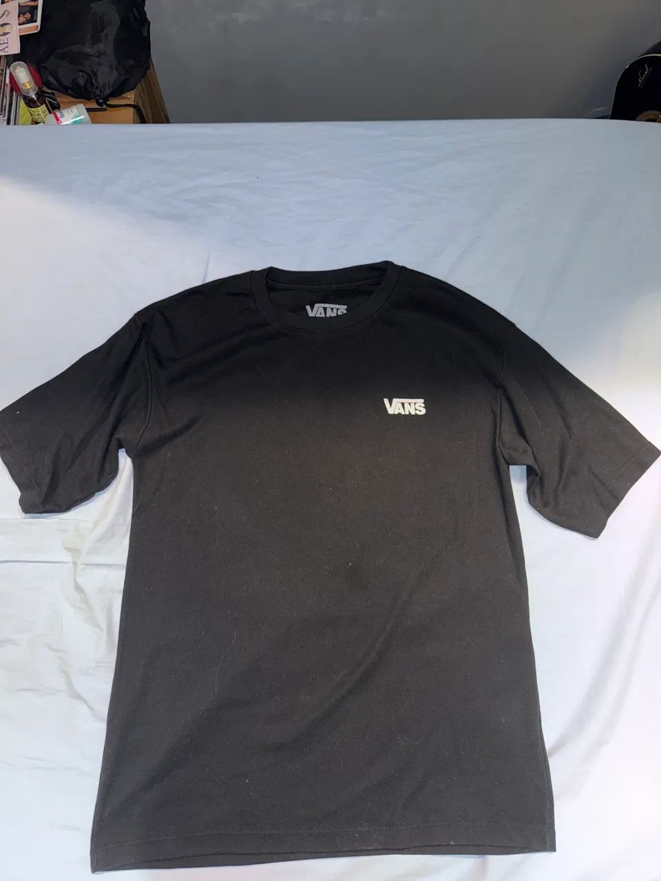 Camisa Vans preta oversized - M