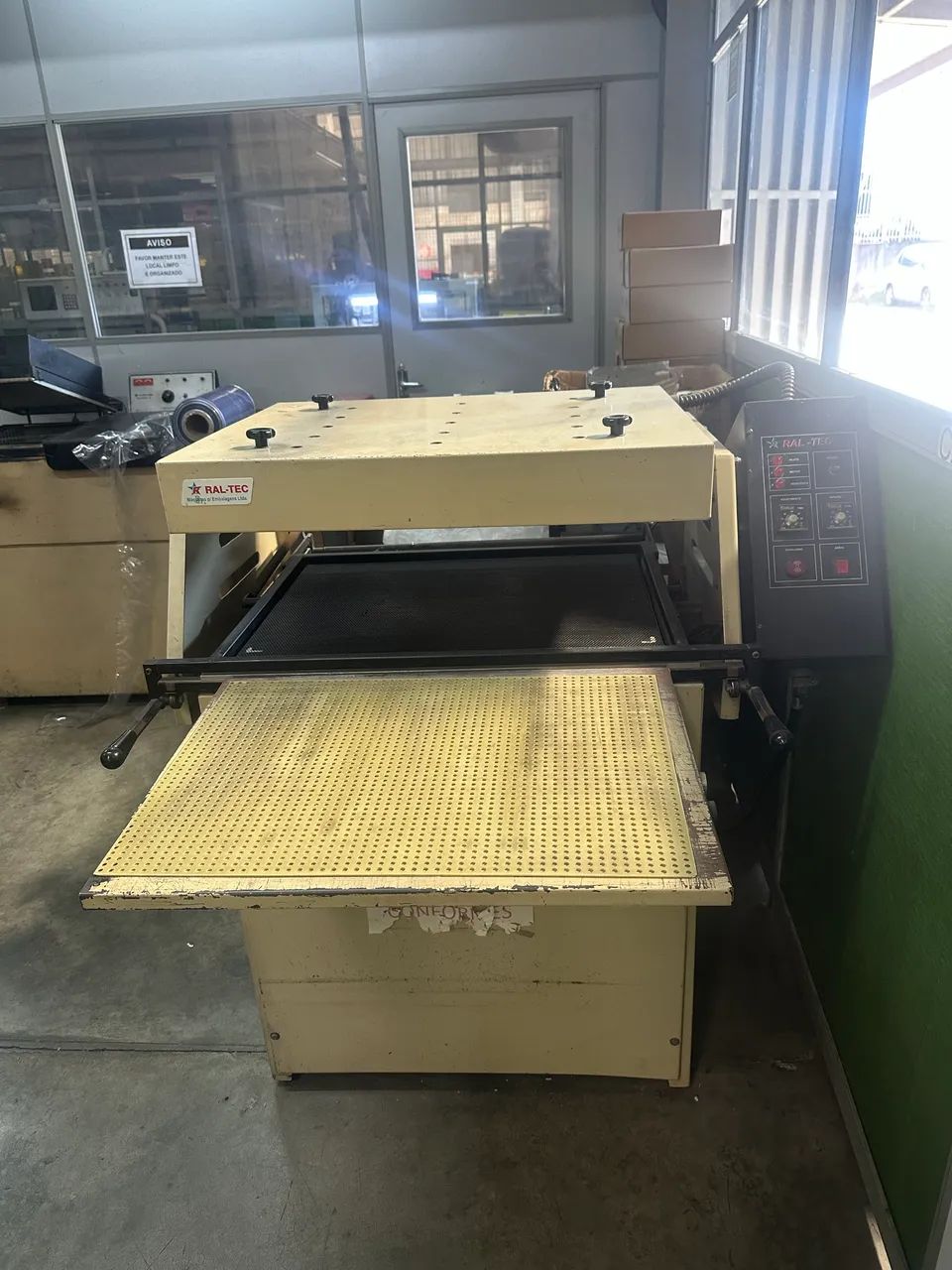 Máquina encarteladora embaladora ral-tec skp7050 220v