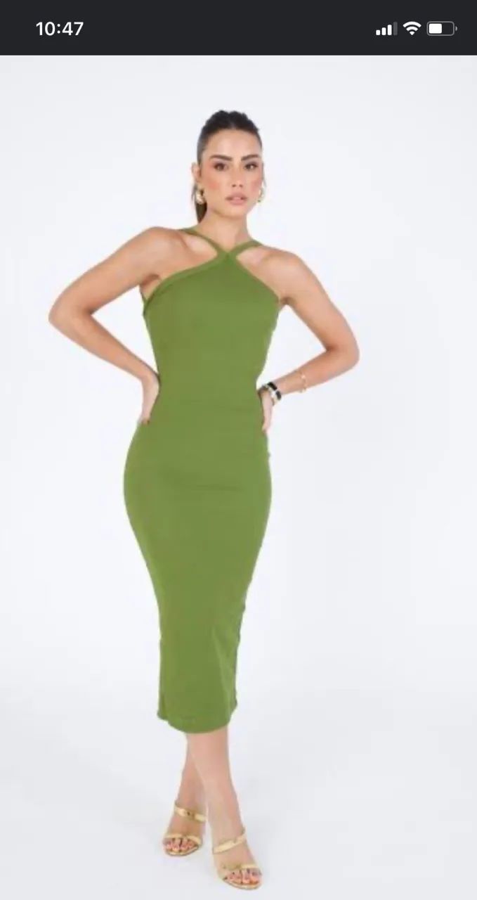 Vestido lindo M nunca usado  - Foto 2