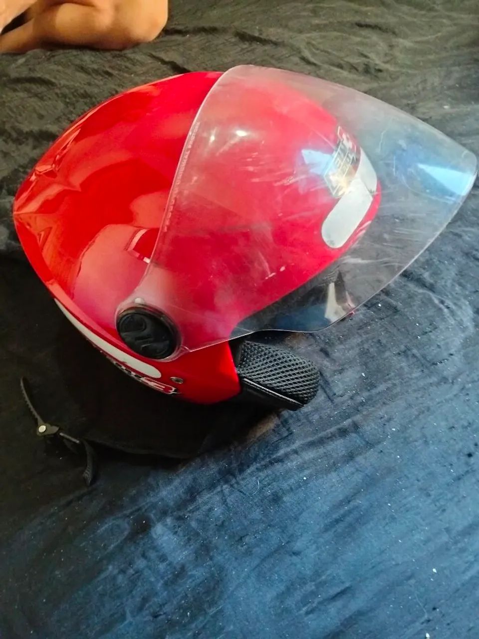 Capacete vermelho  - Foto 2