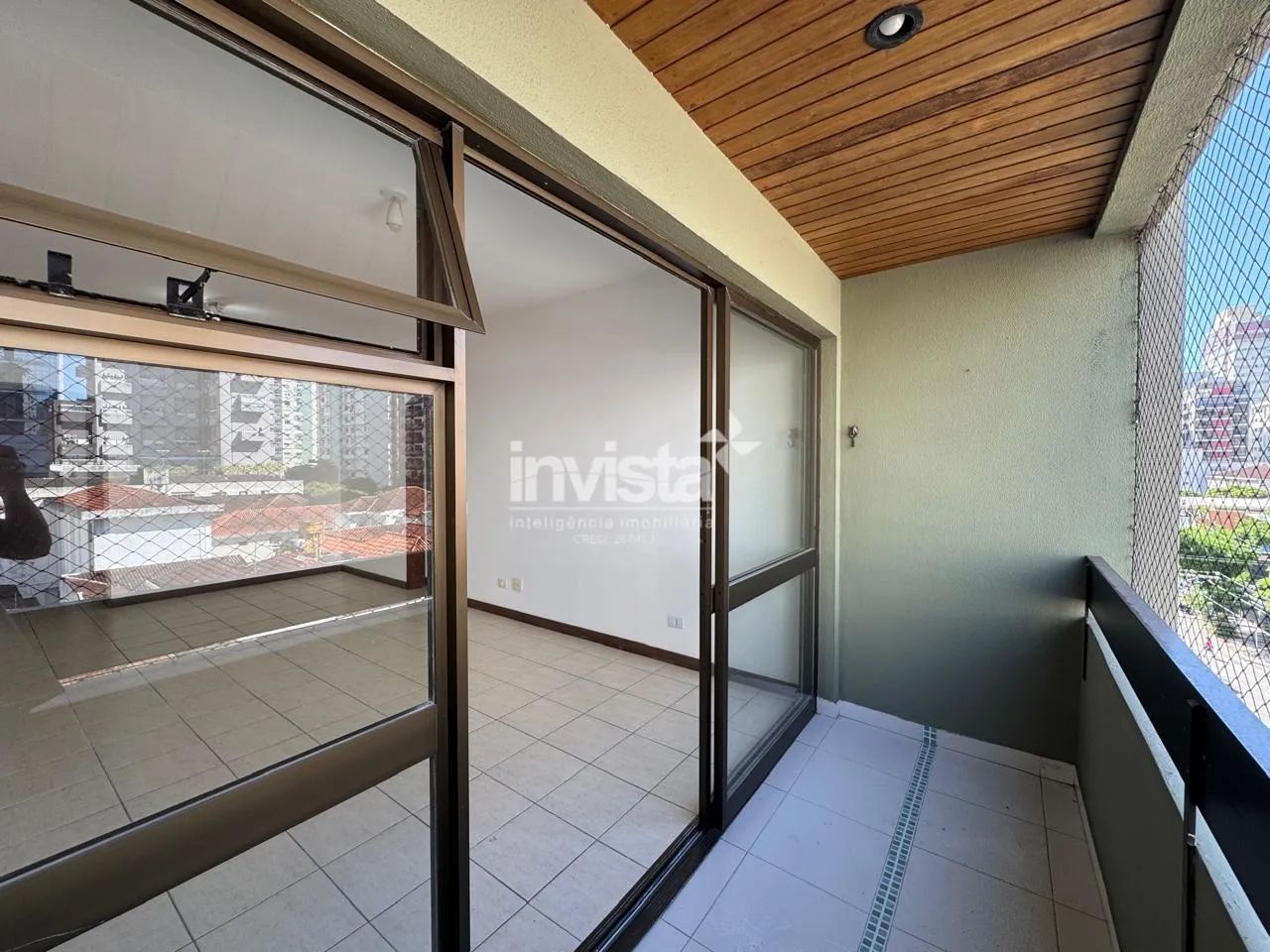 Apartamento 2 Dormitórios com Varanda para Alugar na Pompéia em SANTOS - Foto 8