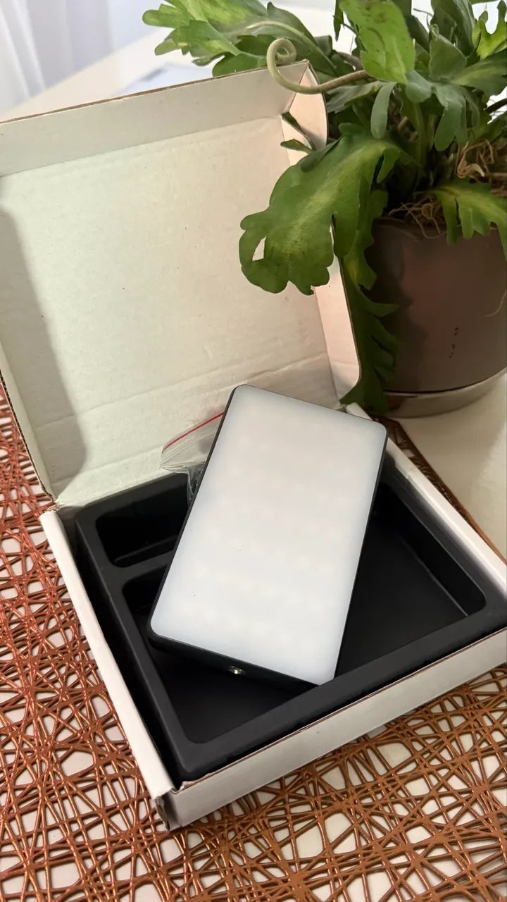 Luz para foto de bolso