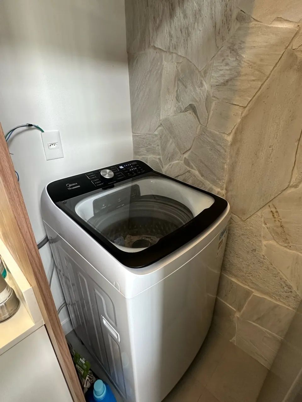Lavadora Midea 15kg - praticamente nova, 3 meses de uso - Foto 2