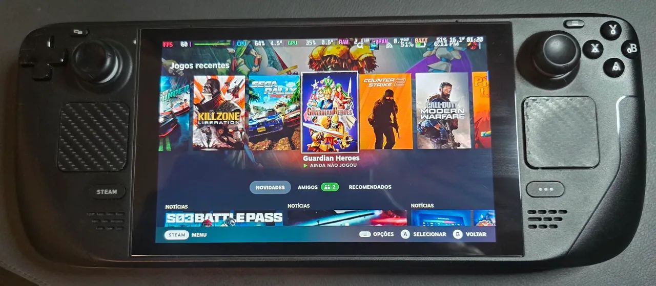 その他 SteamDeck LCD 512gb Produtos com até 15 OFF no PIX KaBuM