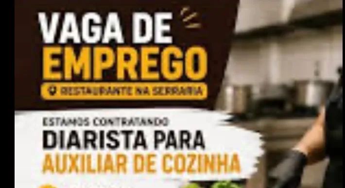Vaga para diárias 