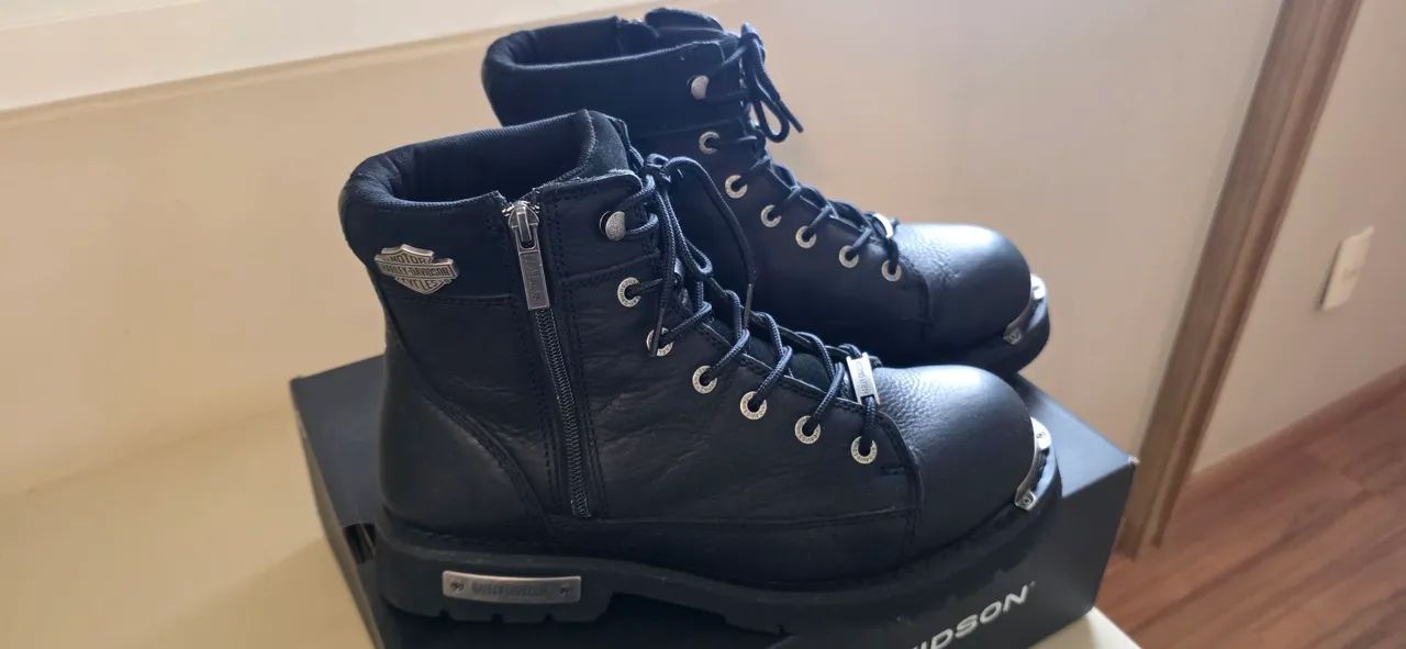 Bota de couro Harley Davidson 43