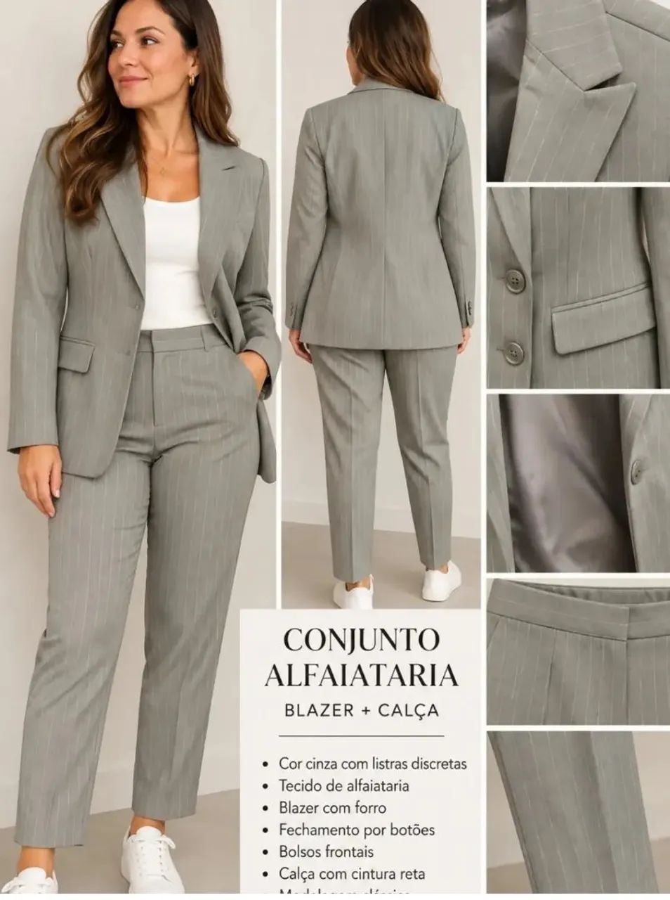 VENDO conjunto alfaiataria.