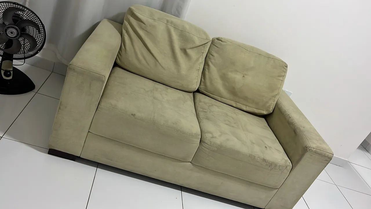 Sofá linho 2 lugares  - Foto 4