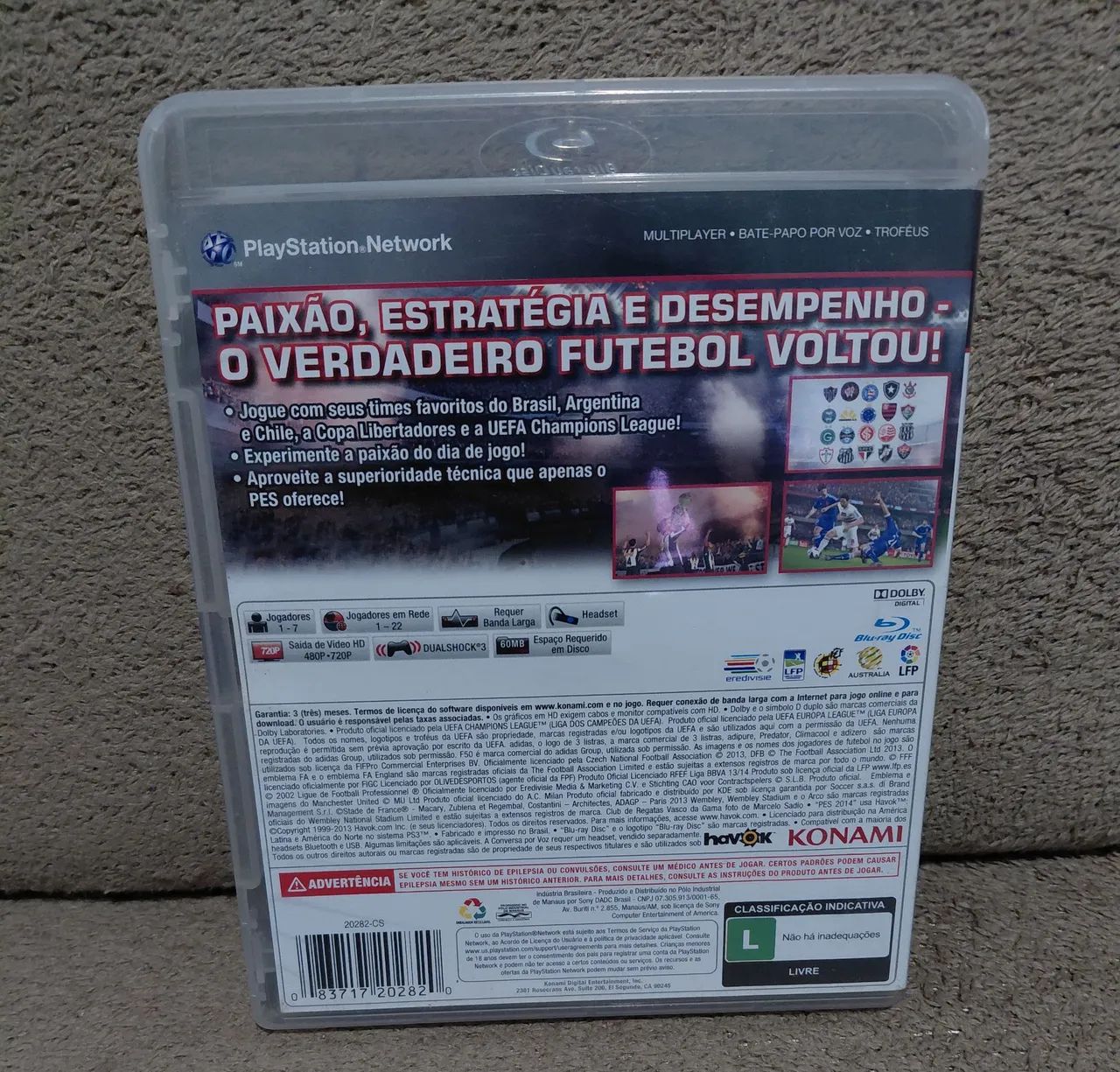 Jogo Pes 2014 Ps3 - Foto 4