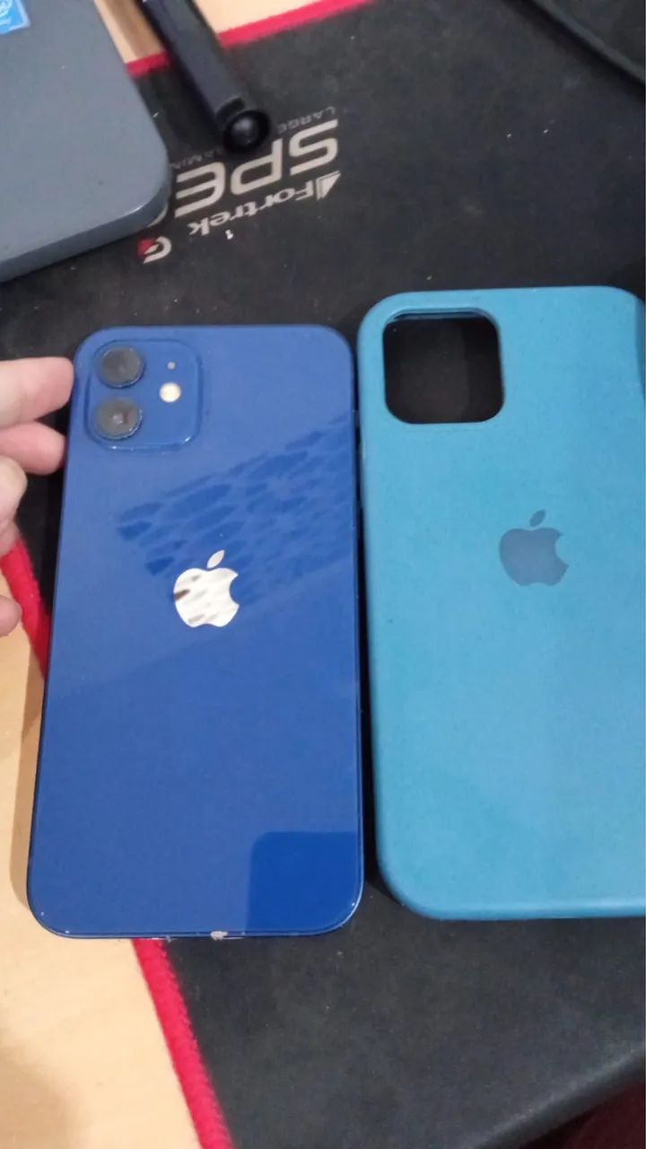 iPhone azul 12 128gb - Celulares e Smartphones - Corumbá, Nova