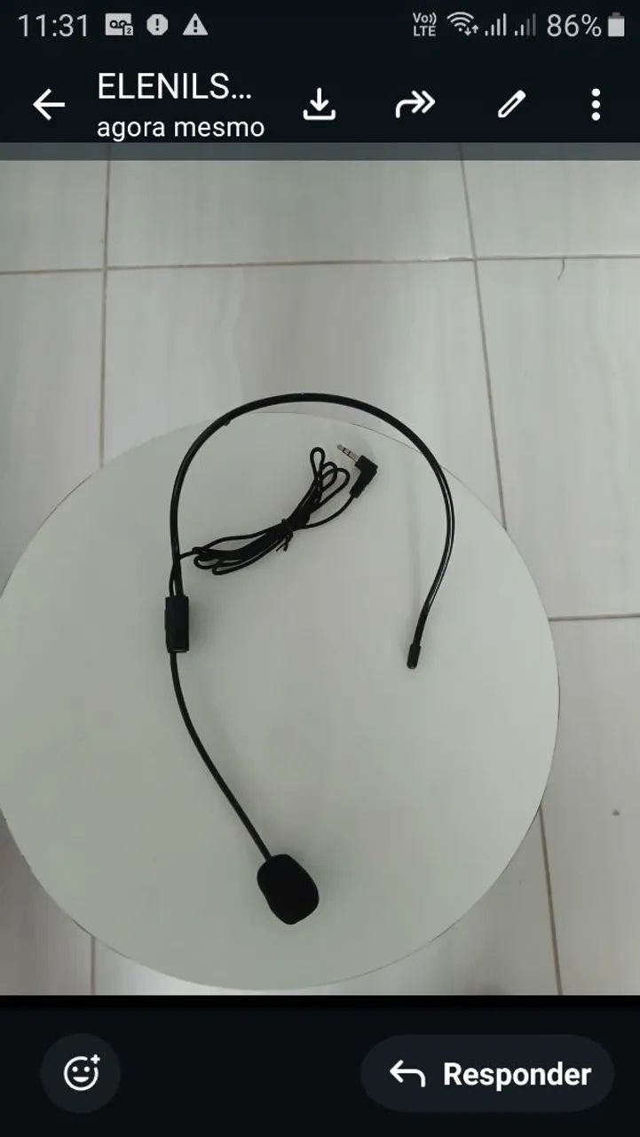 MICROFONE PARA RÁDIO 