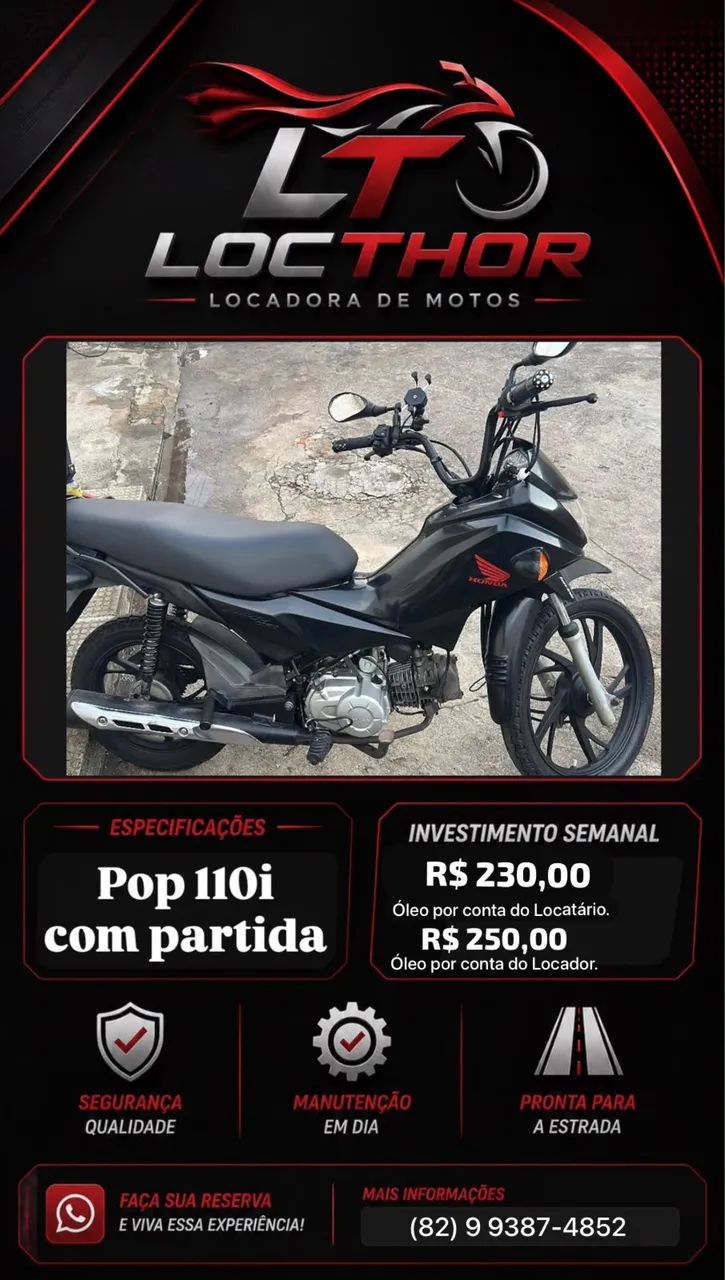 Pop 110i - Leia Anuncio