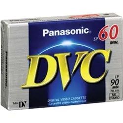 Panasonic AY-DVM60L5 ビデオテープ　DVC ASSETTE Fita MINI DV CASSETE Panasonic AY-DVM60EJ. - DVD, Blu-Ray e Vídeo