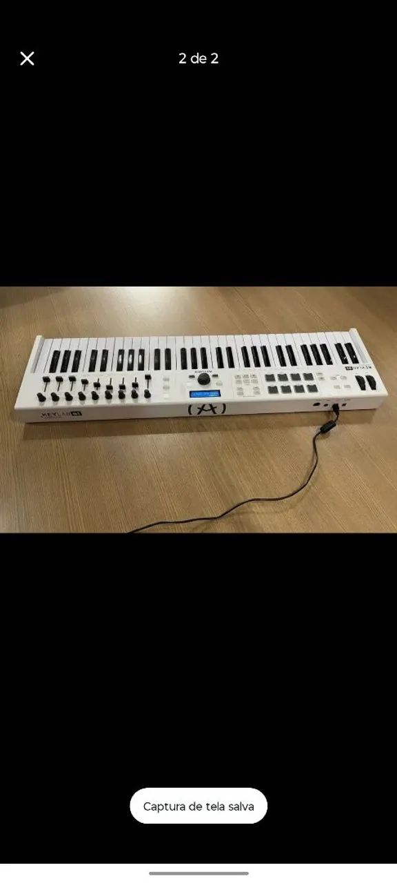 Controlador arturia Keylab essential 61 
