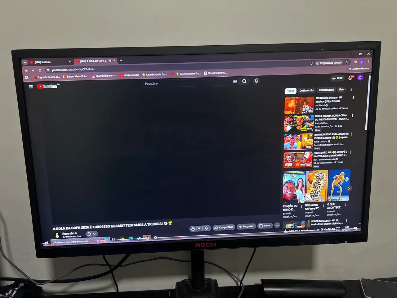 Monitor AOC AGON 240 hz  - Foto 2