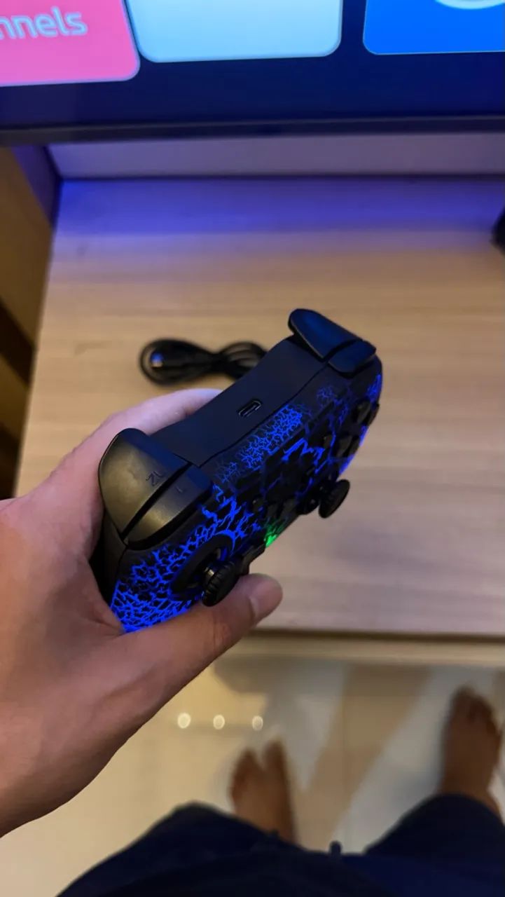 Controle Joystick Led Bluetooth  - Foto 3