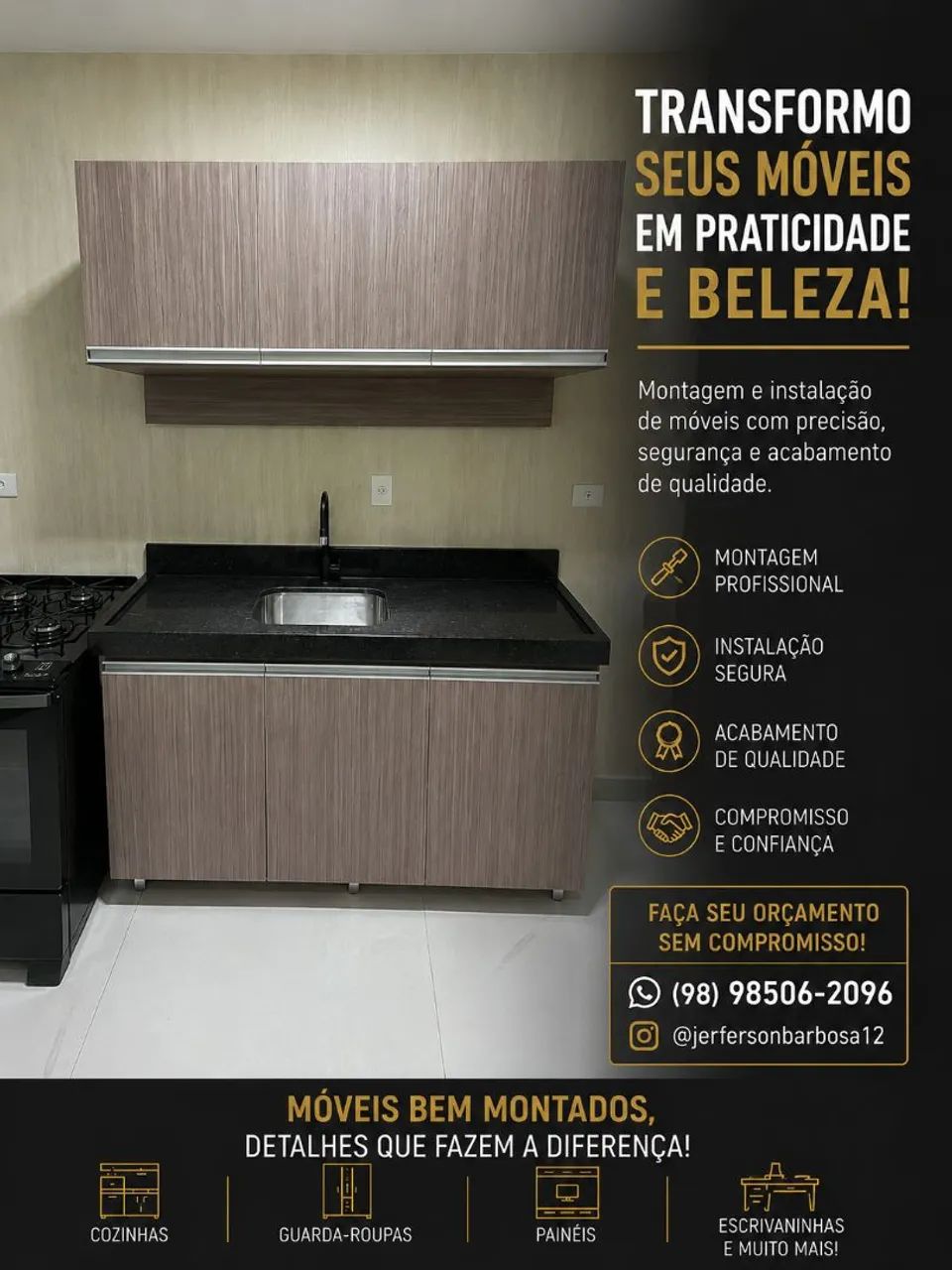 Montagem de móveis, pinturas e outros serviços! - Foto 5