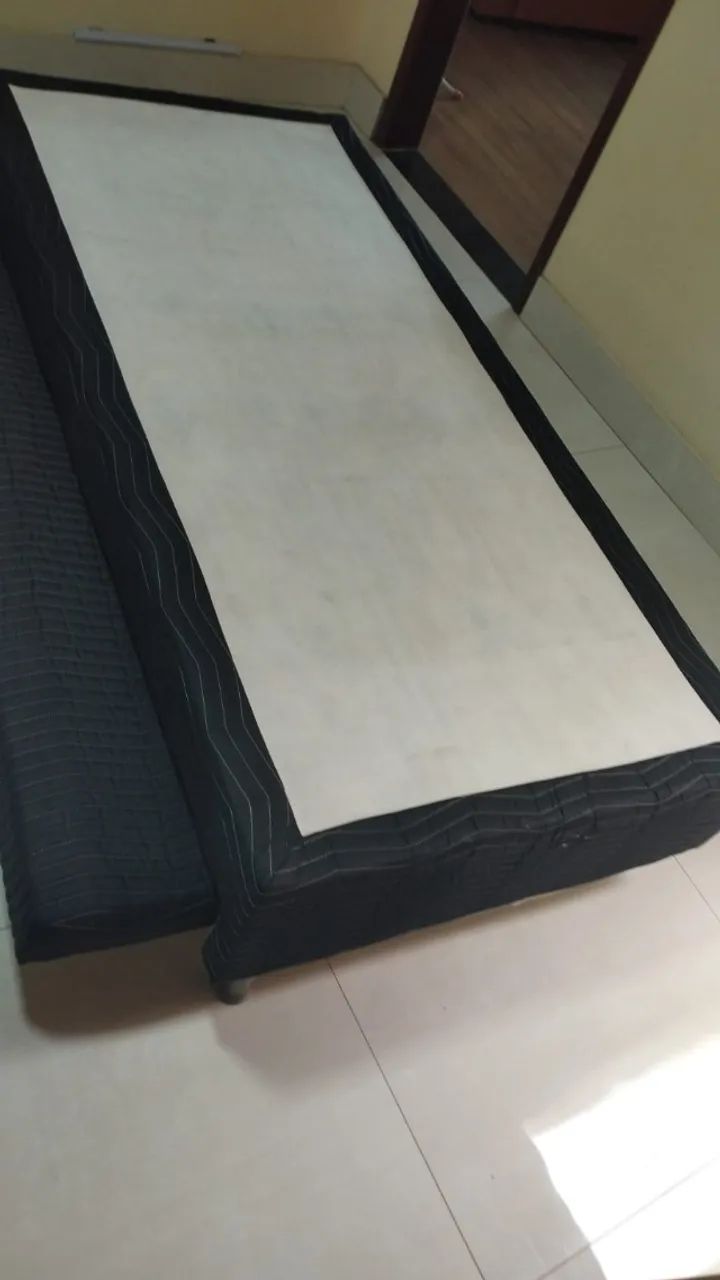 Base de cama com auxiliar solteiro  - Foto 3