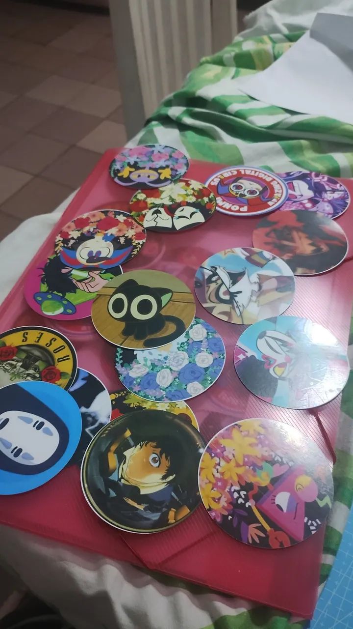 Broches Bottons Personalizados 58mm - Foto 5