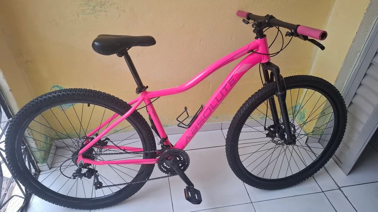 Bicicleta MTB aro 29 rosa absolute 
