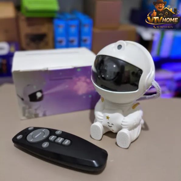 Projetor Astronauta Estrelado Com Controle + Entrega Grátis - Foto 2