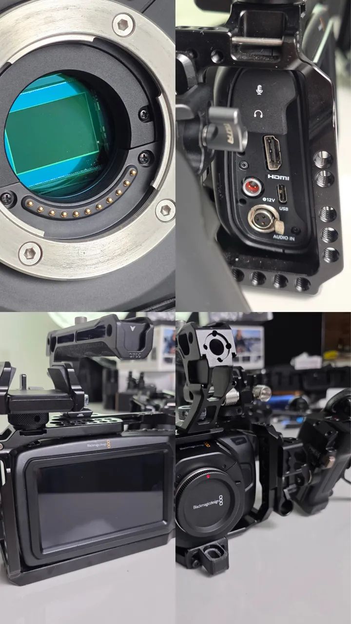 2 Blackmagic Pocket 4k - Foto 3